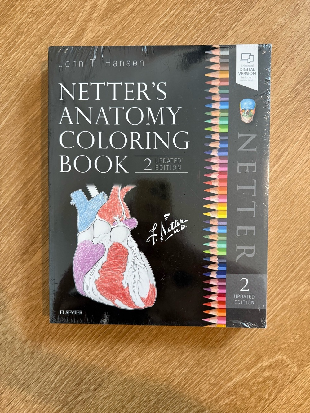 Netter's Anatomy Coloring Book 2nd Edition NWT